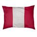 East Urban Home Clemson Stripes Pillow Metal in Red | 7 H x 50 W x 40 D in | Wayfair 63F06E860A094803B36619B14CB26898