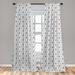 East Urban Home Semi-Sheer Rod Pocket Curtain Panels Polyester | 84 H in | Wayfair DBD7578A25934C8EAC922BC41456CD50