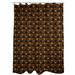 East Urban Home Geometric Single Shower Curtain + Hooks Polyester in Black/Brown | 71 H x 74 W in | Wayfair 0C5EA5B753704132B55A61547D8763EF