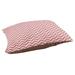 East Urban Home Festive Hand Drawn Chevron Pattern Indoor Designer Pillow Metal in Red/Pink | 7 H x 40 W x 30 D in | Wayfair