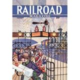 Buyenlarge Railroad Magazine: Christmas, 1945 - Unframed Advertisements Print in Blue | 42 H x 28 W x 1.5 D in | Wayfair 0-587-06098-0C2842