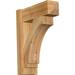 Ekena Millwork Imperial Craftsman Outlooker Wood in Brown | 20 H x 6 W in | Wayfair OUT06X16X20IMP04RWR