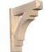 Ekena Millwork Merced Craftsman Outlooker Wood in Brown | 20 H x 5.5 W in | Wayfair OUT06X20X20MRC04SDF