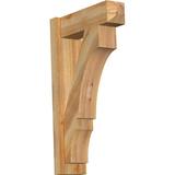 Ekena Millwork Balboa Craftsman Outlooker Wood in Brown | 30 H x 6 W in | Wayfair OUT06X18X30BOA04RWR