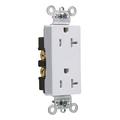 Legrand Radiant 15-Amp Standard Decorator Outlet in White | 3.28 H x 1.32 W x 0.65 D in | Wayfair TR26352RW