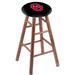 Holland Bar Stool NCAA 30" Bar Stool Wood/Plastic/Acrylic in Yellow | 30 H x 18 W x 18 D in | Wayfair RC30MSMedOklhma