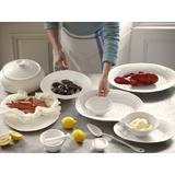 Portmeirion Sophie Conran-White Oval Turkey Platter 20" Porcelain China/All Ceramic in Brown/White | 20 D in | Wayfair 8904047-CPW77434