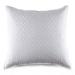 Pom Pom At Home Hampton Buttons Sham 100% Linen in Gray/White | 26 H x 26 W in | Wayfair O-4000-W-16
