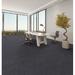 Quadro 19.7" x 19.7" Multi Level Loop Carpet Tile Polyester in Gray | 19.7 H x 19.7 W x 0.2 D in | Wayfair Intrepid_7851_006_Cyclone