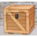 Breakwater Bay Wooden Box Manufactured Wood in Brown | 8.5 H x 8.5 W x 8.5 D in | Wayfair 90CDDFED051D4E6498A2173DC9D934D4