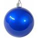 The Holiday Aisle® (200mm) Ornament Commercial Grade Shatterproof Plastic Ball Ornaments Plastic in Blue | 8 H x 8 W x 8 D in | Wayfair