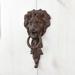 Treasure Gurus Cast Iron Lion Head Front Door Knocker in Brown | 10.5 H x 5.25 W x 2 D in | Wayfair DK-KINGTEETH