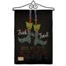 Breeze Decor Smell My Feet 2-Sided Burlap 13 x 18.5 in. Garden Flag in Black | 18.5 H x 13 W x 1 D in | Wayfair BD-HO-GS-112072-IP-DB-02-D-US18-SB