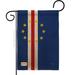 Breeze Decor Cape Verde 2-Sided Polyester 18.5 x 13 in. Garden Flag in Blue | 18.5 H x 13 W in | Wayfair BD-CY-G-108368-IP-DB-D-US15-BD