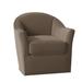 Barrel Chair - Fairfield Chair Bosley 34" Wide Swivel Barrel Chair Polyester in Gray | 34 H x 34 W x 34 D in | Wayfair