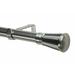 Darby Home Co Clyburn 1.125" Single Curtain Rod in Gray | 3.5 H x 72 W x 5.25 D in | Wayfair 666C7EAC93C54A38BE527D930A9CA98A