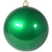 The Holiday Aisle® (200mm) Ornament Commercial Grade Shatterproof Plastic Ball Ornaments Plastic in Green | 12 H x 12 W x 12 D in | Wayfair