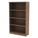 Alera® Valencia 55" Four-Shelf Standard Bookcase Wood in Brown | 55 H x 31.75 W x 14 D in | Wayfair ALEVA635632WA