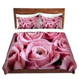 East Urban Home Soft Roses Duvet Cover Set Microfiber in Red | 1 King Duvet Cover + 2 King Shams | Wayfair 45BD46763CCC4AFF86C6AFF033676377