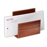 Charlton Home® Mehta Leather Letter Holder in Rustic Leather in Brown | 2.25 H x 5.12 W x 5.62 D in | Wayfair 1C18CD1C1C0C464A9936AFE3783C187A