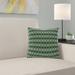 Latitude Run® Avicia Throw Pillow Polyester/Polyfill blend in Green | 18 H x 18 W x 3 D in | Wayfair 7BA103CEDAD04D298ADF477EC34D3344
