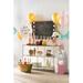 Symple Stuff Stilson Wall Mounted Chalkboard in White | 36 H x 48 W in | Wayfair OC3648B