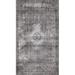 Gray/White 48 W in Indoor Area Rug - Bloomsbury Market Stina Traditional Gray/Off White Area Rug Polyester/Wool | Wayfair