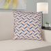 Latitude Run® Avicia Chevron Throw Pillow Cover Polyester in Orange/Blue | 20 H x 20 W in | Wayfair 515E98DFBAC040B4AF3D188F14A3DB4D