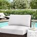 Sol 72 Outdoor™ Waterbury Outdoor Cushion Cover Acrylic in White/Brown | 6 H in | Wayfair 0AC0B72DFE454896B44B9E04FD81AC3E