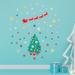 The Holiday Aisle® Bubble Christmas Tree Wall Decal Vinyl in Green | 48.36 H x 42.9 W in | Wayfair 9391C546977145DAAC5DDBE693C4CD61