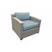 Red Barrel Studio® Zayleigh Patio Chair w/ Cushions in Gray, Size 29.0 H x 40.0 W x 35.0 D in | Wayfair D7F4CCBFB34F40AFA438B7C28193C6C0