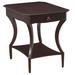 Canora Grey Tantallon End Table Wood in Brown | 26.25 H x 22 W x 28 D in | Wayfair 42026D547B2F49438EDDC986A1388C97
