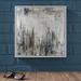 Williston Forge 'Ghost City' Painting on Canvas Canvas | 13.7 H x 13.7 W x 1.75 D in | Wayfair 65359B509F724E5BBA80CFEE9A18555E