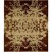 96 W in Rug - Isabelline One-of-a-Kind Tocco Hand-Knotted Tibetan Brown 8' Round Wool Area Rug Wool | Wayfair 2B43046768E94F70A82D63B02049750D