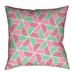 Latitude Run® Avicia Throw Pillow Linen, Spun Polyester in Red/Pink/Green | 26 H x 26 W x 9.5 D in | Wayfair 9A374B0F30D0460284DAF4569A71D393