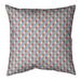 Latitude Run® Avicia Retro Diamonds Square Pillow Cover & Insert Polyester in Pink/Green/Yellow | 14 H x 1 D in | Wayfair