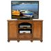 August Grove® South Perth Solid Wood TV Stand for TVs up to 65" Wood in Blue | 34.75 H in | Wayfair C7AA0EF854E3499BB701C9598F9CF7C4