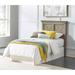 August Grove® Avahlynn Panel Headboard Wood in Gray | 50 H x 46 W x 4 D in | Wayfair 70877C7CF2654A23BA6FF583D751ACAF