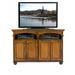 August Grove® South Perth Solid Wood TV Stand for TVs up to 65" Wood in Yellow | 35 H in | Wayfair 192AE84A280C4CE8B34DCED479D7D46D