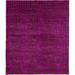 Brown/Indigo 144 W in Rug - Brayden Studio® One-of-a-Kind Montijo Hand-Knotted Traditional Style Purple 12' x 15' Wool Area Rug Wool | Wayfair
