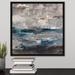 Williston Forge 'Vibrant Waves' Painting on Canvas Canvas | 17.7 H x 17.7 W x 1.75 D in | Wayfair DE45C5C1698C4E11882A08B3EE64F03F