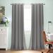 Breakwater Bay Edmondson Solid Color Max Blackout Thermal Grommet Curtain Panels Polyester in White | 84 H in | Wayfair