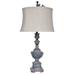 Ophelia & Co. Hailsham 34" Buffet Lamp Resin, Linen in Gray | 34 H x 17 W x 17 D in | Wayfair CVAUP864