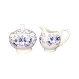 August Grove® Floral Creamer & Sugar Set Porcelain China in Blue/White | Wayfair C584546C7D61489998B80095933FF68B