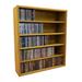 Rebrilliant Multimedia Storage Rack Wood/Solid Wood in Brown | 30.75 H x 26.88 W x 6.75 D in | Wayfair 23FFCDF8783A41DBBB3D96B61F4E38EB