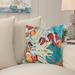 Highland Dunes Wautoma Indoor/Outdoor Throw Pillow Polyester/Polyfill blend | 18 H x 18 W x 4 D in | Wayfair 85145022