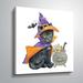 The Holiday Aisle® Halloween Pets I - Print on Canvas in White | 36 H x 36 W x 2 D in | Wayfair 82D9DB8641674B2E914BD961EB9DA2D1