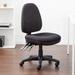 Symple Stuff Task Chair Upholstered, Wood in Black | 39 H x 24.5 W x 24.75 D in | Wayfair 4997189165914B568F07FD0482F2DDF3