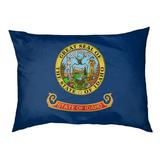 Tucker Murphy Pet™ Burien Idaho Flag Designer Pillow Fleece, Polyester | 9.5 H x 29.5 W x 19.5 D in | Wayfair 75AEBC642BB649B694761E9E9C1D4016