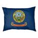 Tucker Murphy Pet™ Burien Idaho Flag Designer Pillow Fleece, Polyester | 9.5 H x 29.5 W x 19.5 D in | Wayfair 75AEBC642BB649B694761E9E9C1D4016